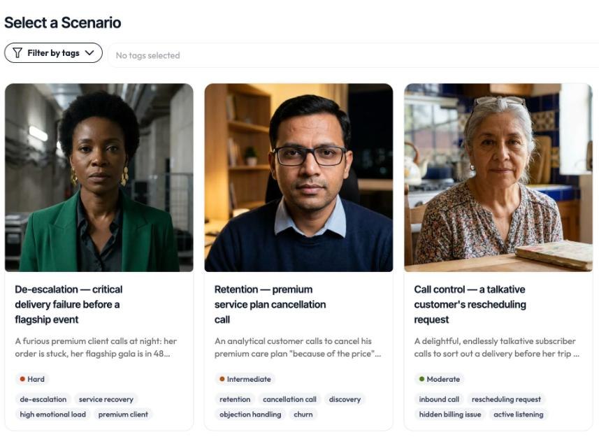 The scenario library